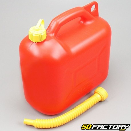 Jerrican carburant en plastique 10L avec bec verseur V2