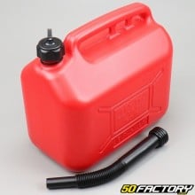 Jerrican carburant en plastique 10L avec bec verseur V1