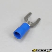 Blue flat fork lug