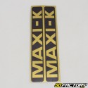 Puch Maxi K adesivi neri e oro