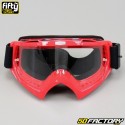 Goggles Fifty clear screen red