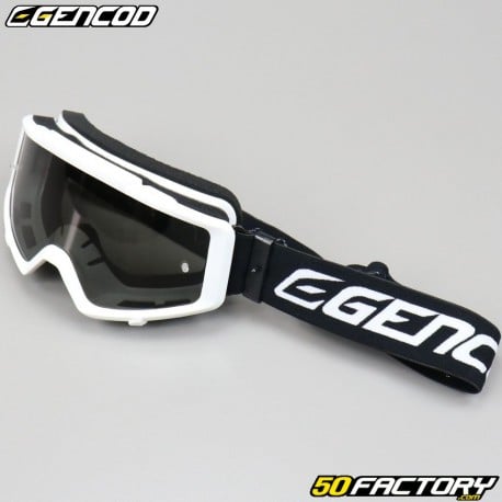 Goggles Gencod smoked screen white