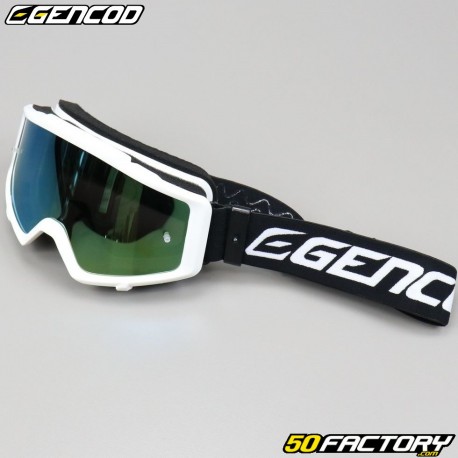 Goggles Gencod white screen iridium gold