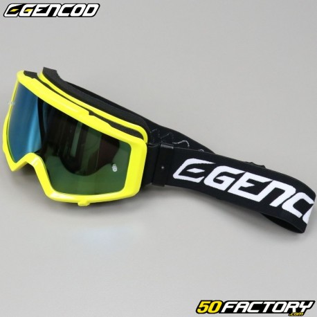 Occhiali Gencod schermo giallo oro iridium