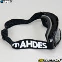 Black Ahdes goggles with clear screen