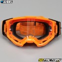Ahdes neon orange mask with clear screen