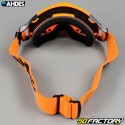 Ahdes neon orange mask with clear screen