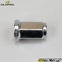 Porcas de roda planas 10x1.25mm Goldspeed cromo para quad (conjunto de 16)