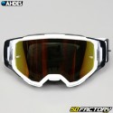 White Ahdes goggles with red iridium screen