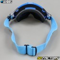 Ahdes neon blue mask with yellow iridium screen