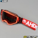 Ahdes neon red mask with smoked screen