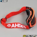 Ahdes neon red mask with smoked screen