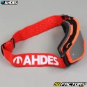 Ahdes neon red mask with silver screen