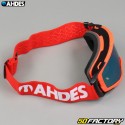 Ahdes neon red mask with orange iridium screen