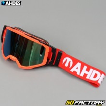 Gafas Ahdes neón rojo amarillo iridio pantalla