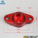 Quad parking brake housingRacing red