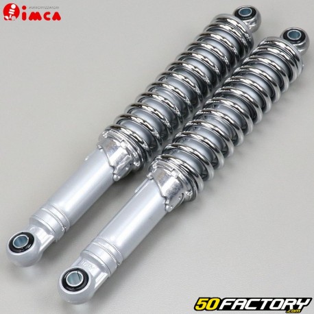 Adjustable rear shock absorbers 300mm Puch Maxi Imca chrome