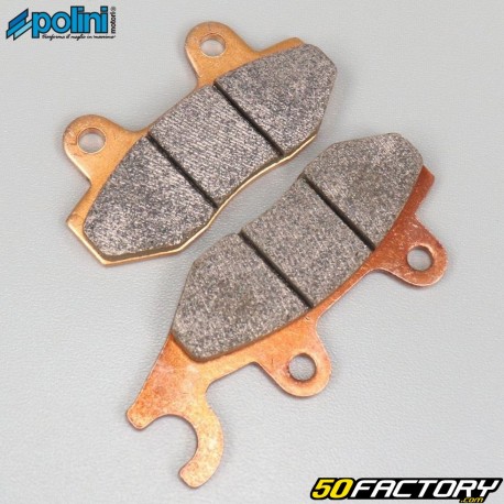 Sintered metal brake pads Yamaha TZR, YFZ, Honda CB 125 F, Kawasaki Ninja 400 ... Polini