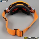Ahdes neon orange mask with smoked screen