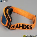 Gafas Ahdes naranja neón con pantalla iridio amarillo