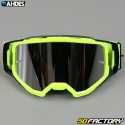 Ahdes neon yellow mask with silver screen