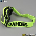 Ahdes neon yellow mask with silver screen