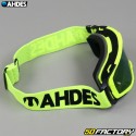 Occhiali Ahdes schermo arcobaleno iridium giallo neon