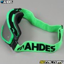 Ahdes neon green mask with silver screen