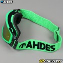 Ahdes neon green mask with red iridium screen
