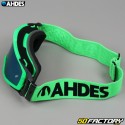 Ahdes neon green mask with orange iridium screen