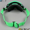 Ahdes neon green mask with orange iridium screen