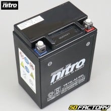 Batería Nitro  NBXNUMXL-XNUMX XNUMXV XNUMXAh gel Peugeot Geopolis, Aprilia Scarabeo, Piaggio  XXNUMX ...