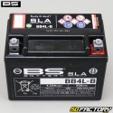 Bateria BS Bateria BB4L-B SLA 12V 4Ah ácido sem manutenção Derbi Senda 50, Aprilia, Honda 125 ...