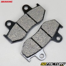 Pastilhas de freio orgânicas Yamaha YFZ 450 e YFM Raptor 700 Braking