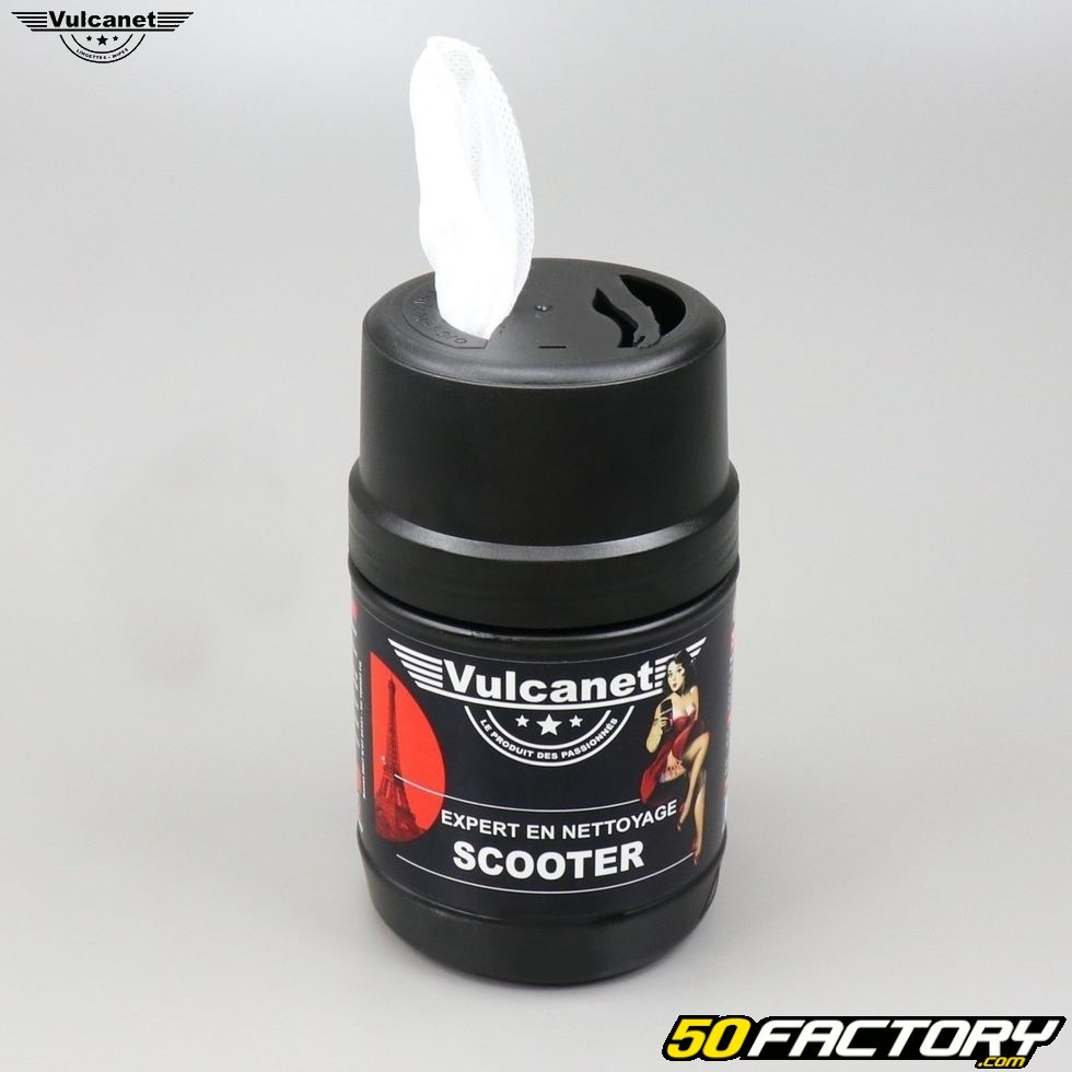 Lingettes de nettoyage et microfibre Vulcanet – Équipement scooter