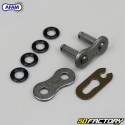 Kit chaîne renforcé à joints toriques 14x38x96 (520) Yamaha YFZ 450 Afam gris