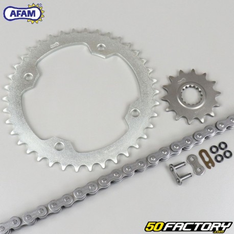 Reinforced O-ring chain kit 14x38x98 Yamaha YFZ 450 R Afam gray