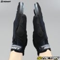 Gants Kenny Safety homologués CE moto noirs et gris