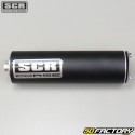 Silenciador SCR Corse corto negro