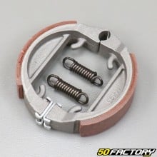 80x18 mm brake shoes Peugeot 103, MBK 51, Motobécane AV88 (Leleu type wheel)