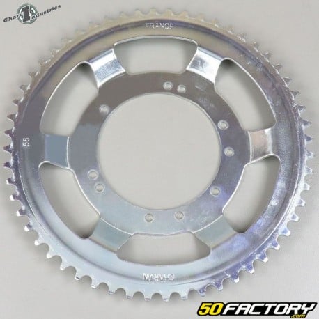 Crown 56 teeth Ø 94mm 10T Peugeot 103 (stick rim) Charvin Industrie gray