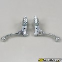 Decompressor levers and starter  Peugeot 103 RCX,  SPX,  Chrono... chromed aluminum