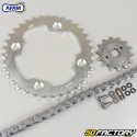 Reinforced O-ring chain kit 14x36x96 (520) Suzuki LTR 450 (2006 to 2011) Afam gray