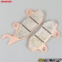 HM sintered metal brake pads, Derbi, Honda Rebel, Kawasaki KLX 250, Yamaha YFZ 450 ... Braking Evo