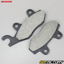 Organic brake pads HM, Derbi, Honda Rebel, Kawasaki KLX 250, Yamaha YFZ 450 ... Braking