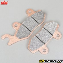 HM sintered metal brake pads, Derbi, Honda Rebel, Kawasaki KLX 250, Yamaha YFZ 450 ... SBS Racing