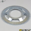 Couronne 60 dents Ø110mm 6T MBK51, Motobécane AV88... (jante à rayons) Charvin Industries grise