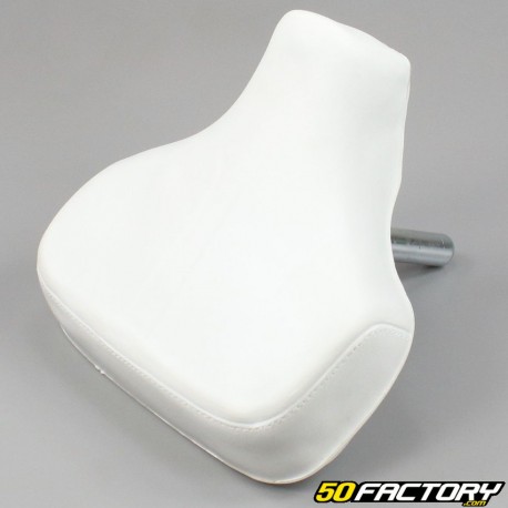 Full saddle Peugeot 103 white