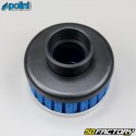 Short straight PHVA and PHBN carburettor air filter Polini blue