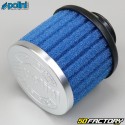 Long straight PHVA and PHBN carburettor air filter Polini blue